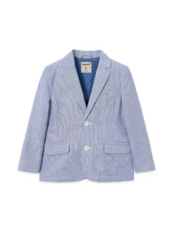 Mayoral Marynarka 3437 Niebieski Regular Fit