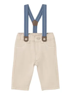 Mayoral Spodnie materiałowe 2576 Écru Regular Fit