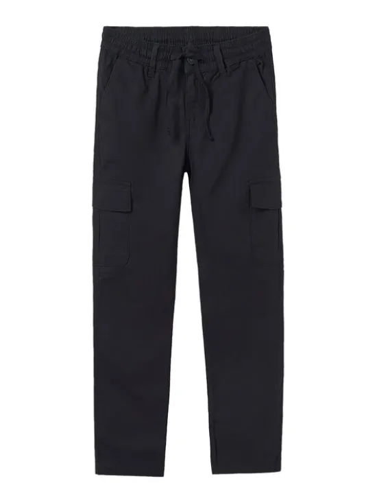 Mayoral Spodnie materiałowe 6526 Czarny Regular Fit