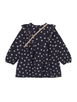 Mayoral Sukienka codzienna 2920 Granatowy Regular Fit