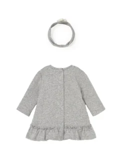Mayoral Sukienka codzienna 2809 Szary Regular Fit