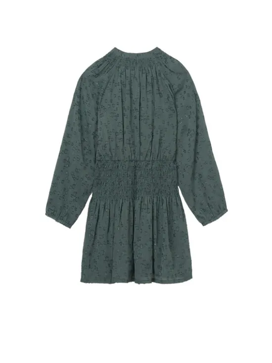 Mayoral Sukienka codzienna 7909 Zielony Regular Fit