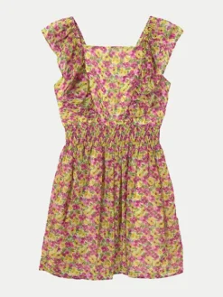 Mayoral Sukienka letnia 6947 Kolorowy Regular Fit