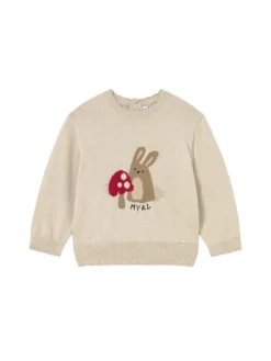 Mayoral Sweter 2354 Beżowy Regular Fit