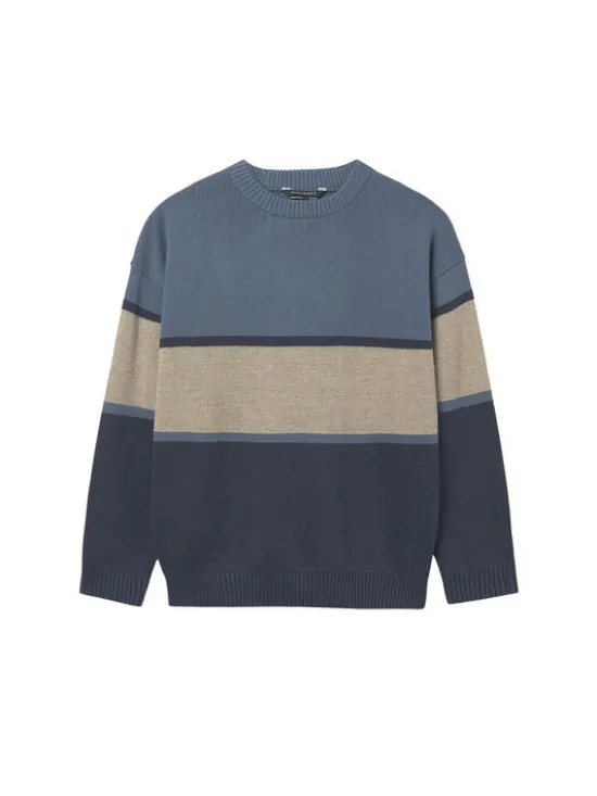 Mayoral Sweter 7303 Granatowy Regular Fit