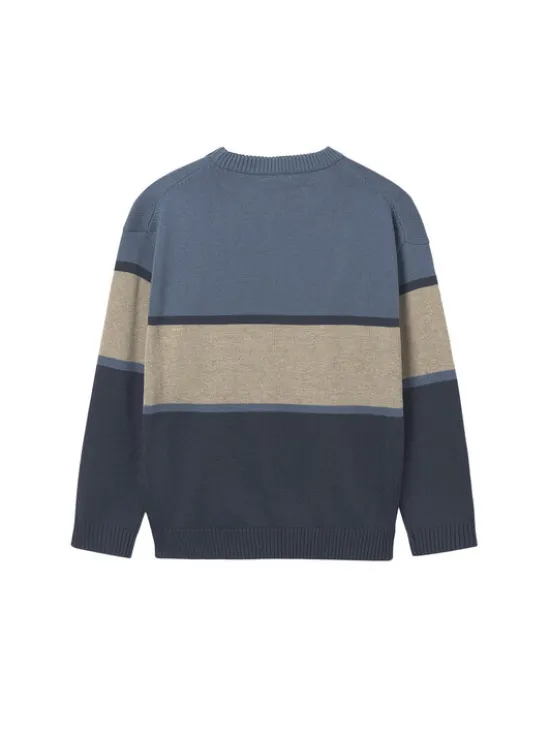 Mayoral Sweter 7303 Granatowy Regular Fit