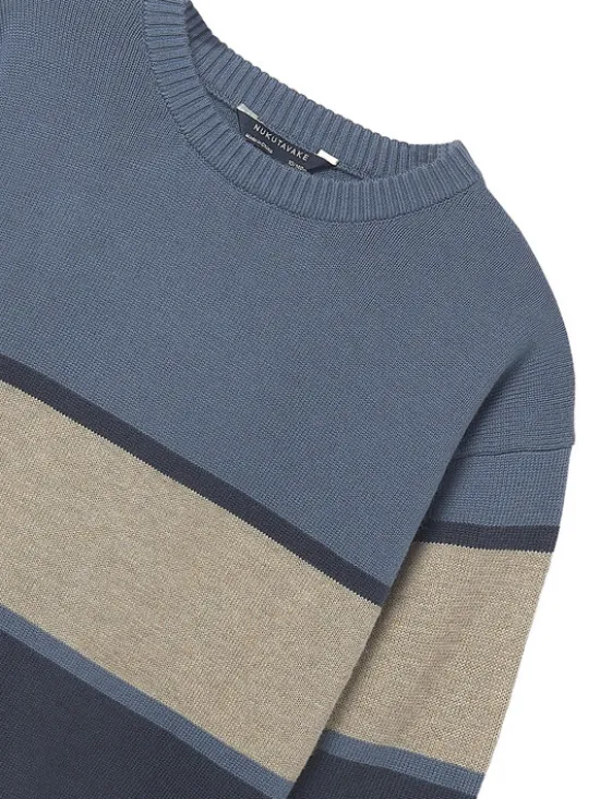 Mayoral Sweter 7303 Granatowy Regular Fit