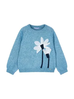 Mayoral Sweter 4308 Niebieski Regular Fit