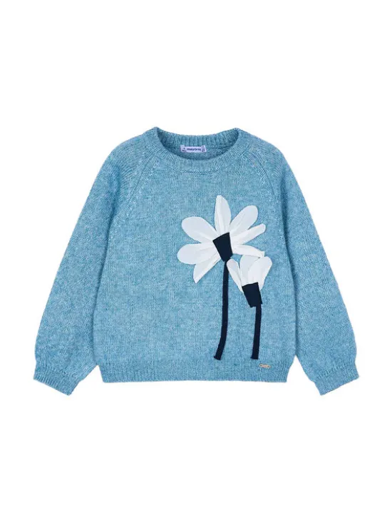 Mayoral Sweter 4308 Niebieski Regular Fit