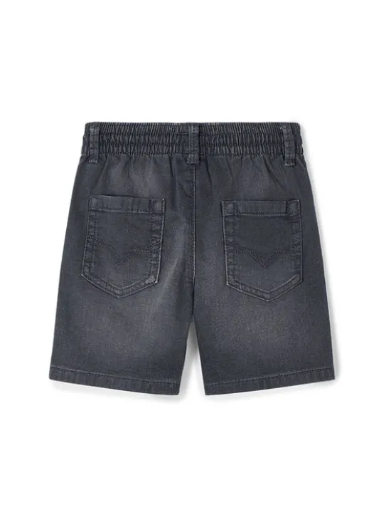 Mayoral Szorty jeansowe 3222 Czarny Regular Fit