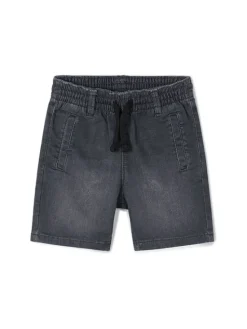 Mayoral Szorty jeansowe 3222 Czarny Regular Fit