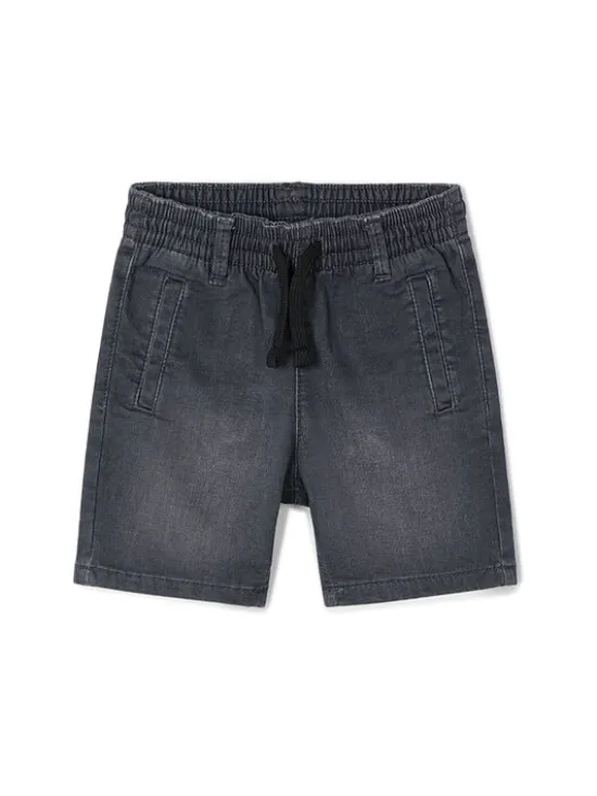 Mayoral Szorty jeansowe 3222 Czarny Regular Fit