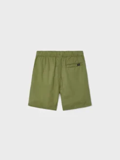 Mayoral Szorty materiałowe 3237 Zielony Regular Fit