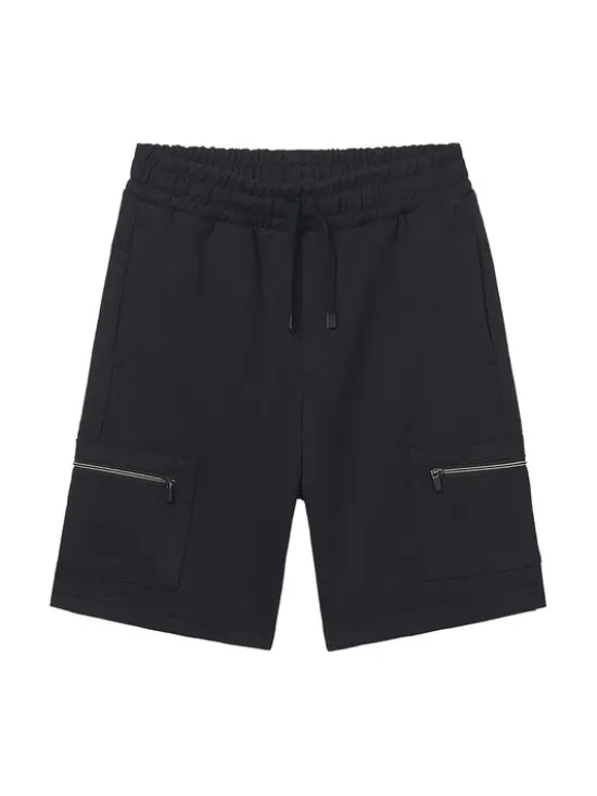Mayoral Szorty sportowe 6219 Czarny Regular Fit