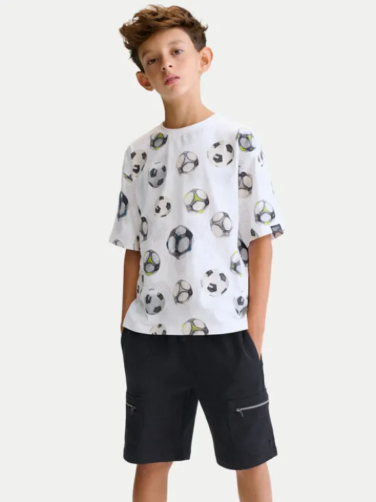 Mayoral Szorty sportowe 6219 Czarny Regular Fit