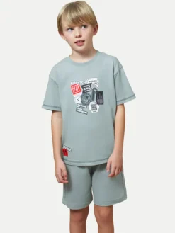 Mayoral Szorty sportowe 600 Niebieski Regular Fit