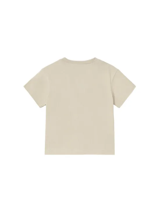 Mayoral T-Shirt 1016 Beżowy Regular Fit