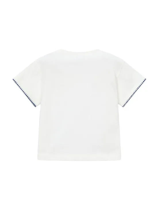 Mayoral T-Shirt 3013 Écru Regular Fit