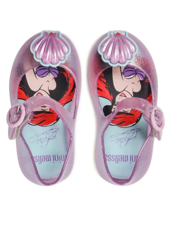 Melissa Baleriny Mini Melissa Sweet Love + Disn 33447 Fioletowy