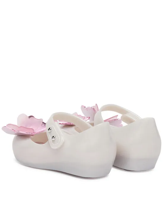Melissa Baleriny Mini Melissa Ultragirl Fly Iii Bb 32849 Biały