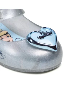 Melissa Baleriny Mini Melissa Sweet Love + Disn 33447 Srebrny