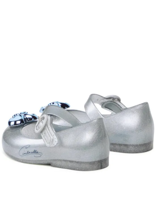 Melissa Baleriny Mini Melissa Sweet Love + Disn 33447 Srebrny