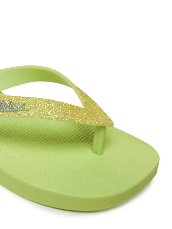 Melissa Japonki Mini Melissa Sun Long Beach II Inf 36100 Zielony