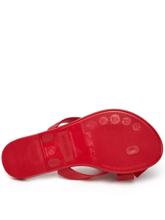 Melissa Japonki Mini Melissa Harmonic Hot Inf 33945 Czerwony