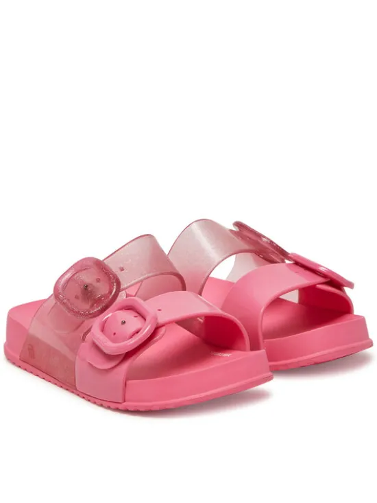 Melissa Klapki Mini Melissa Cozy Slide Inf 35685 Różowy