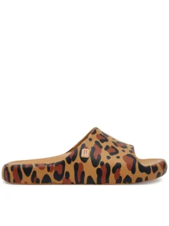 Melissa Klapki Mini Melissa Free Print Slide Inf 35936 Brązowy