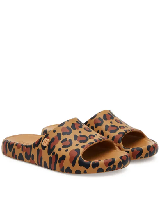 Melissa Klapki Mini Melissa Free Print Slide Inf 35936 Brązowy
