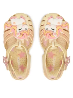 Melissa Sandały Mini Melissa Possession Uni Bb 37828 Żółty