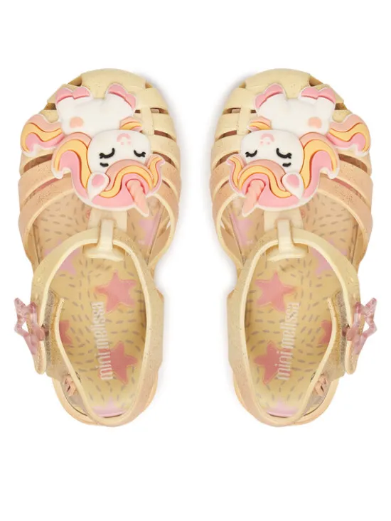Melissa Sandały Mini Melissa Possession Uni Bb 37828 Żółty