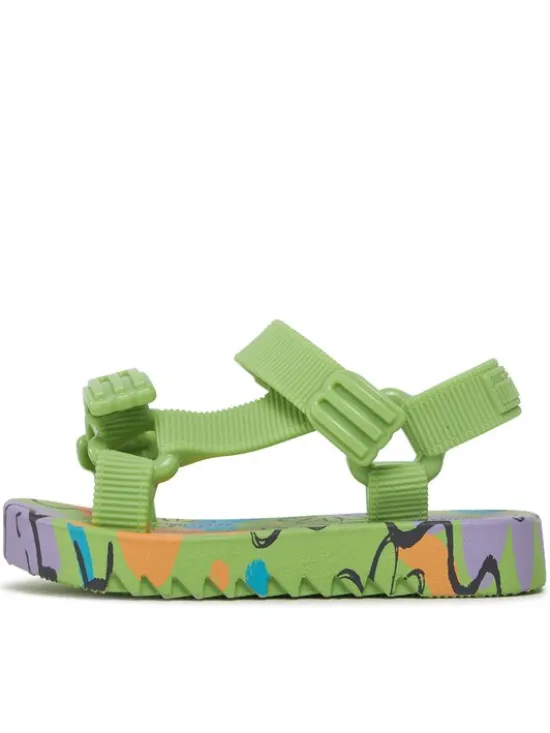 Melissa Sandały Mini Melissa Playtime Bb 35690 Zielony