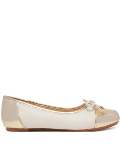MICHAEL Michael Kors Baleriny Kenya Bow MK01365256 Écru