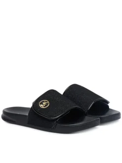 MICHAEL Michael Kors Klapki Jett Darby MK04190001 Czarny