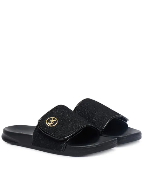MICHAEL Michael Kors Klapki Jett Darby MK04190001 Czarny