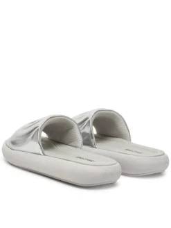 MICHAEL Michael Kors Klapki MK01421040 Srebrny