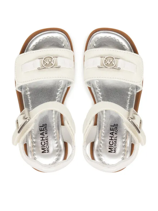 MICHAEL Michael Kors Sandały Kieran MK03828101 Biały