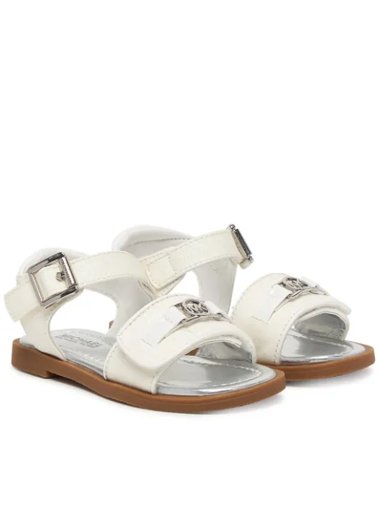 MICHAEL Michael Kors Sandały Kieran MK03828101 Biały