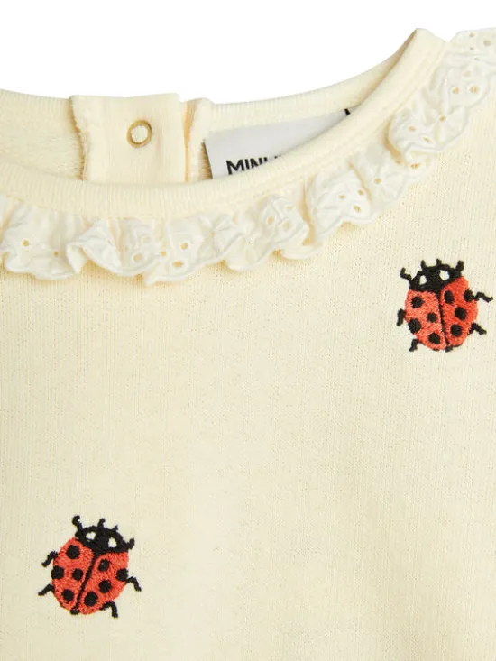 MINI RODINI Bluza 2522010711 Biały Regular Fit