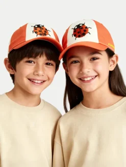 MINI RODINI Czapka z daszkiem 2526510142 Czerwony