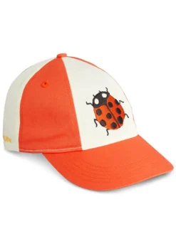 MINI RODINI Czapka z daszkiem 2526510142 Czerwony