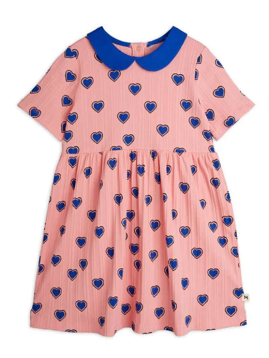 MINI RODINI Sukienka codzienna 2525011028 Różowy Regular Fit