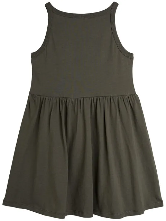 MINI RODINI Sukienka codzienna 2525010799 Czarny Regular Fit