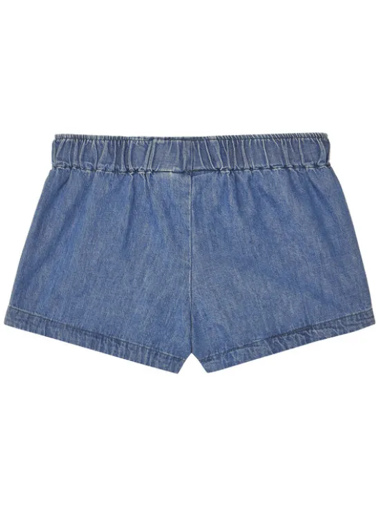 MINI RODINI Szorty jeansowe 2523014060 Niebieski Regular Fit