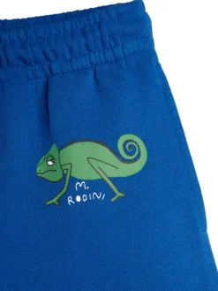 MINI RODINI Szorty sportowe 2523015460 Niebieski Regular Fit