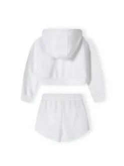 minoti Bluza 22fleece68 Biały Regular Fit