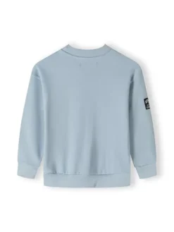 minoti Bluza 23fleece66 Niebieski Regular Fit