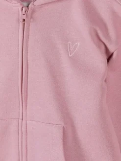 minoti Bluza 30FLEECE111 Różowy Regular Fit